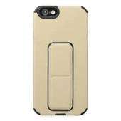iPhone 6 Kılıf Mega Standlı Silikon - Gold thumbnail 1