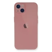 iPhone 14 Plus Kılıf Pp Ultra İnce Kapak - Pembe thumbnail 1