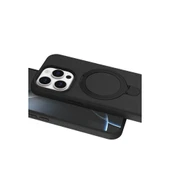 iPhone 15 Pro Max Regal Magsafe Standlı Kapak - Siyah thumbnail 4