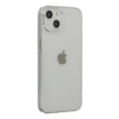 iPhone 14 Plus Kılıf Pc Sert Şeffaf Kapak - Şeffaf thumbnail 2