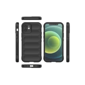 iPhone 12 Kılıf Optimum Silikon - Siyah thumbnail 3