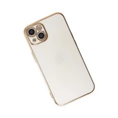 iPhone 14 Plus Kılıf Volet Silikon - Beyaz thumbnail 3