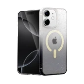iPhone 12 Pummel Shiny Magsafe Kapak - Siyah thumbnail 1