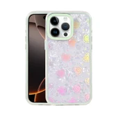 iPhone 15 Pro Max Lumi Desenli Kapak - Yeşil thumbnail 1