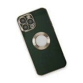 iPhone 14 Pro Max Kılıf Store Silikon - Yeşil thumbnail 3