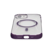 iPhone 12 Hilton Magsafe Kapak - Derin Mor thumbnail 3