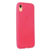 iPhone Xr Kılıf First Silikon - Pembe thumbnail 2