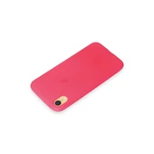 iPhone Xr Kılıf First Silikon - Pembe thumbnail 3
