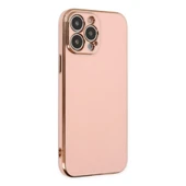 iPhone 14 Pro Max Kılıf Volet Silikon - Pembe thumbnail 1