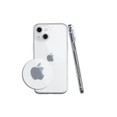 iPhone 15 Kılıf Lüx Şeffaf Silikon thumbnail 2