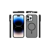 iPhone 14 Pro Max Jota Magsafe Kapak - Pudra thumbnail 2