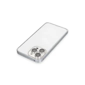 iPhone 15 Pro Max Metal Bumper Mat Kapak - Gri thumbnail 4