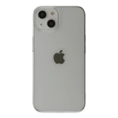 iPhone 14 Plus Kılıf Pc Sert Şeffaf Kapak - Şeffaf thumbnail 1
