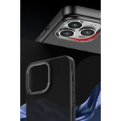 iPhone 15 Pro Max Kılıf Elegant Kapak - Lacivert thumbnail 4
