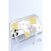 iPhone 14 Floral Magsafe Kapak - Pembe thumbnail 3