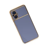 Xiaomi Poco M5 Kılıf Volet Silikon - Mavi thumbnail 3