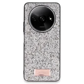 Xiaomi Redmi A3 4g Bright Simli Kapak - Gümüş thumbnail 1