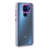 Xiaomi Redmi Note 9 Kılıf Dora Kapak - Lila thumbnail 1