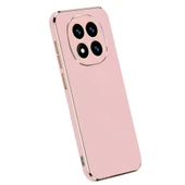 Xiaomi Redmi Note 14 Pro Plus Kılıf Volet Silikon - Pembe thumbnail 1