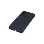 Xiaomi Poco M5 Kılıf Loop Deri Silikon - Lacivert thumbnail 4