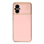Xiaomi Poco M5 Kılıf Volet Silikon - Pembe thumbnail 2