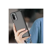 Xiaomi Redmi Note 10 Pro Kılıf Elegant Kapak - Pudra thumbnail 2