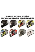 Rapid Siyah Vizör Camı thumbnail 4