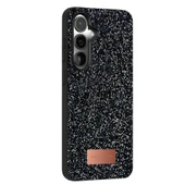 Samsung Galaxy S24 Bright Simli Kapak - Siyah thumbnail 3
