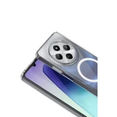 Xiaomi Redmi 14c Combo Sert Şeffaf Magsafe Kapak - Şeffaf thumbnail 2