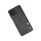 Samsung Galaxy M33 Kılıf Loop Deri Silikon - Lacivert thumbnail 2