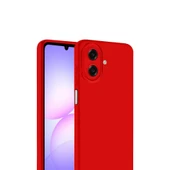 Samsung Galaxy A07 4g First Silikon - Kırmızı thumbnail 2