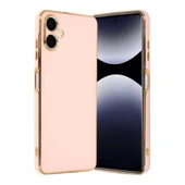 Samsung Galaxy A07 4g Volet Silikon - Pembe thumbnail 1