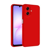 Samsung Galaxy A07 4g First Silikon - Kırmızı thumbnail 1