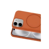 iPhone 11 Kılıf Jully Magsafe Kapak - Turuncu thumbnail 2