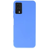 General Mobile Gm 23 Kılıf First Silikon - Mavi thumbnail 1