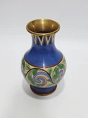 Antika Cloisonne Mini Vazo 23,50cm 016 thumbnail 1