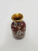 Antika Cloisonne Mini Vazo 10,50cm 007 thumbnail 3