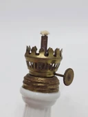 Antika Porselen Gaz Lambası 034 thumbnail 5