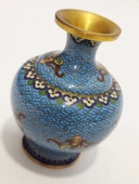 Antika Cloisonne Mini Vazo 8,50cm 008 thumbnail 2