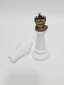 Antika Porselen Gaz Lambası 034 thumbnail 4