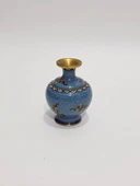 Antika Cloisonne Mini Vazo 8,50cm 008 thumbnail 1