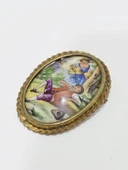 Limoges Fransız Broş Yaka İğnesi 001 thumbnail 2