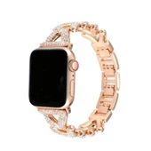 Apple Watch 38mm Node Taşlı Kordon (saat Değildir) - Siyah thumbnail 3