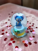 9cm-6cm  Işıklı Stitch Kar küre thumbnail 4