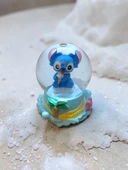 9cm-6cm  Işıklı Stitch Kar küre thumbnail 2