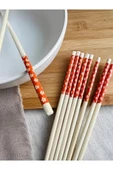 Chopsticks Bambu Yemek Çubuğu 10'lu thumbnail 1