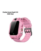 S10 Akıllı Saat Pembe thumbnail 1