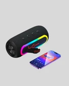 Taşınabilir Şarjlı Bluetooth Hoparlör Güçlü Bas thumbnail 5