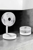 Soğutucu Vantilatör Telefon Standlı Mini Fan thumbnail 3