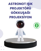 Dekoratif Gün Batımı Işığı - Astronot Figürlü thumbnail 1